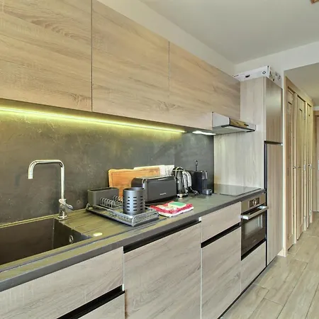 Arc 1600, Le Ridge, 06 Personnes Duplex Vue Montagne - Aux Pieds - Sauna, Hammam, Jacuzzi, Piscine * Les Arcs (Savoie)